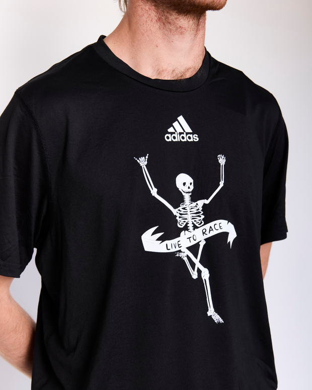 TME Live to Race Skeleton Tee